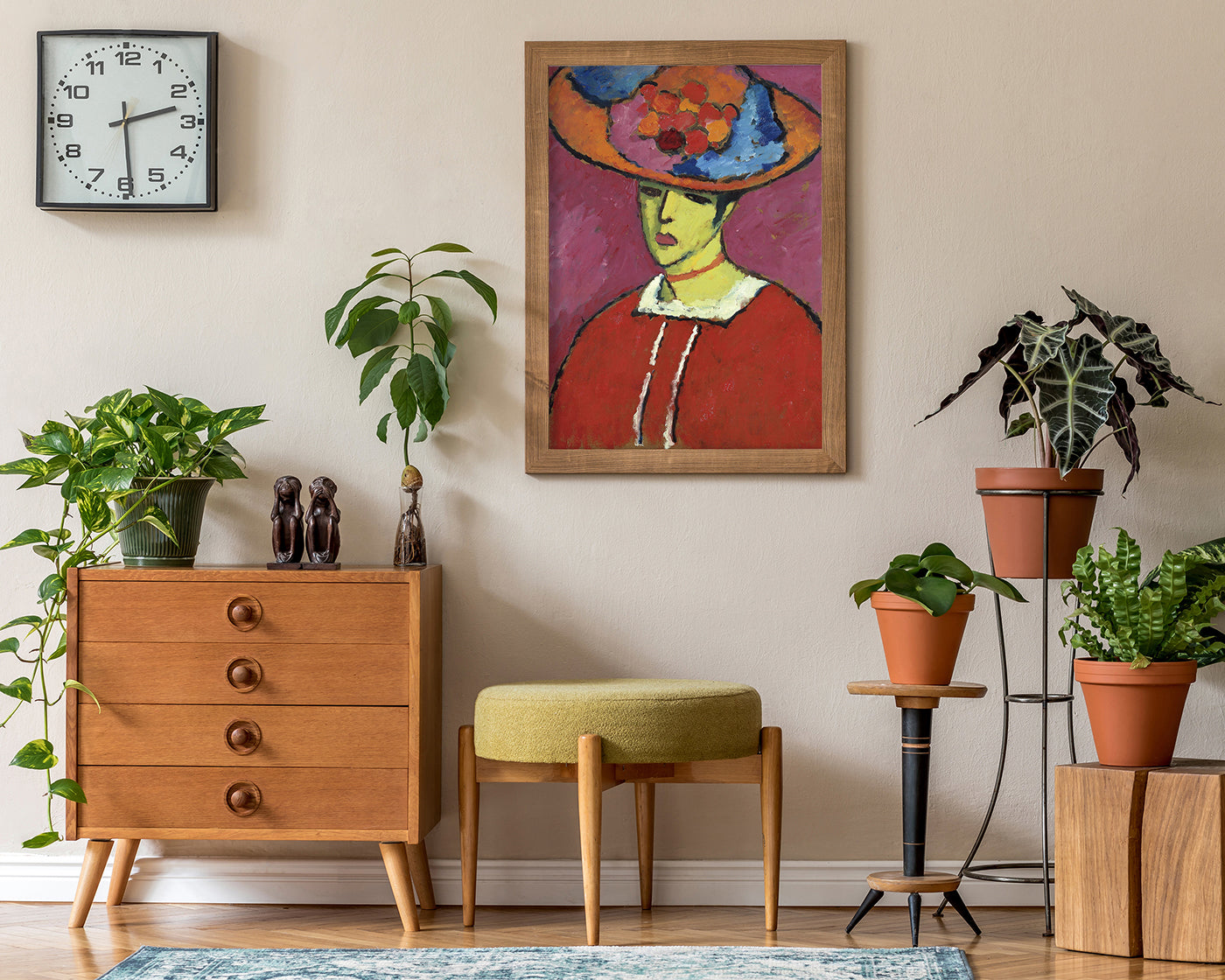 Alexej von Jawlensky - Schokko mit Tellerhut