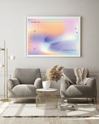 Supernova - Kreise in Pastellfarben