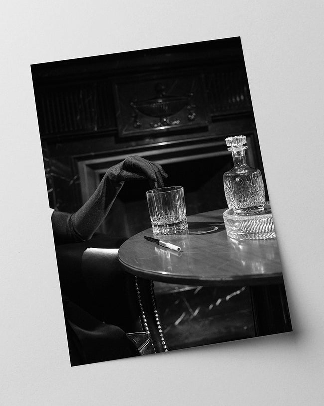 Elegante Drinks - Schwarz-Weiß Main Image