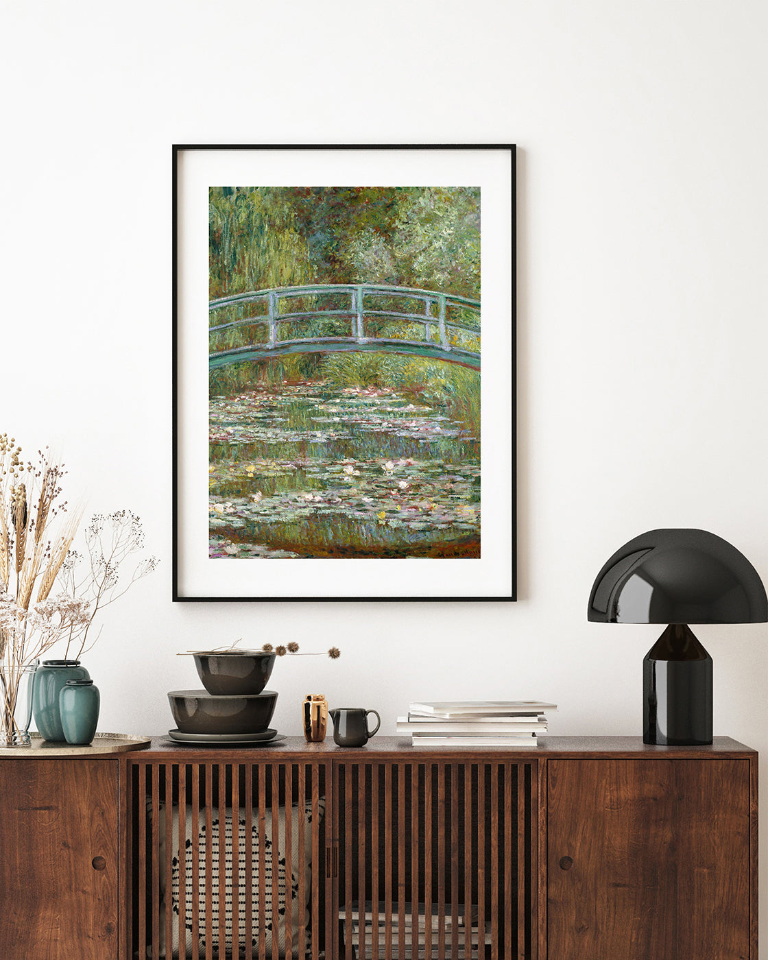 Claude Monet - japanische Brücke über den Seerosenteich (1899)