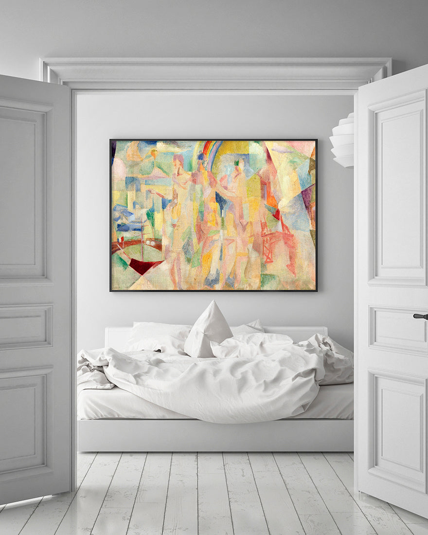 Robert Delaunay - LA VILLE DE PARIS, ESQUISSE