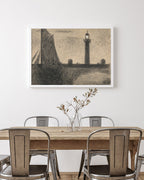 Georges Seurat - Der Leuchtturm von Honfleur