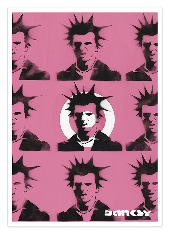 Banksy - Museum-Poster Punks Not Dead