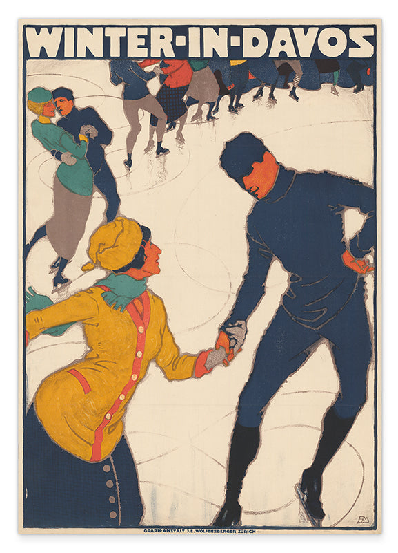 Burkhard Mangold - Winter in Davos