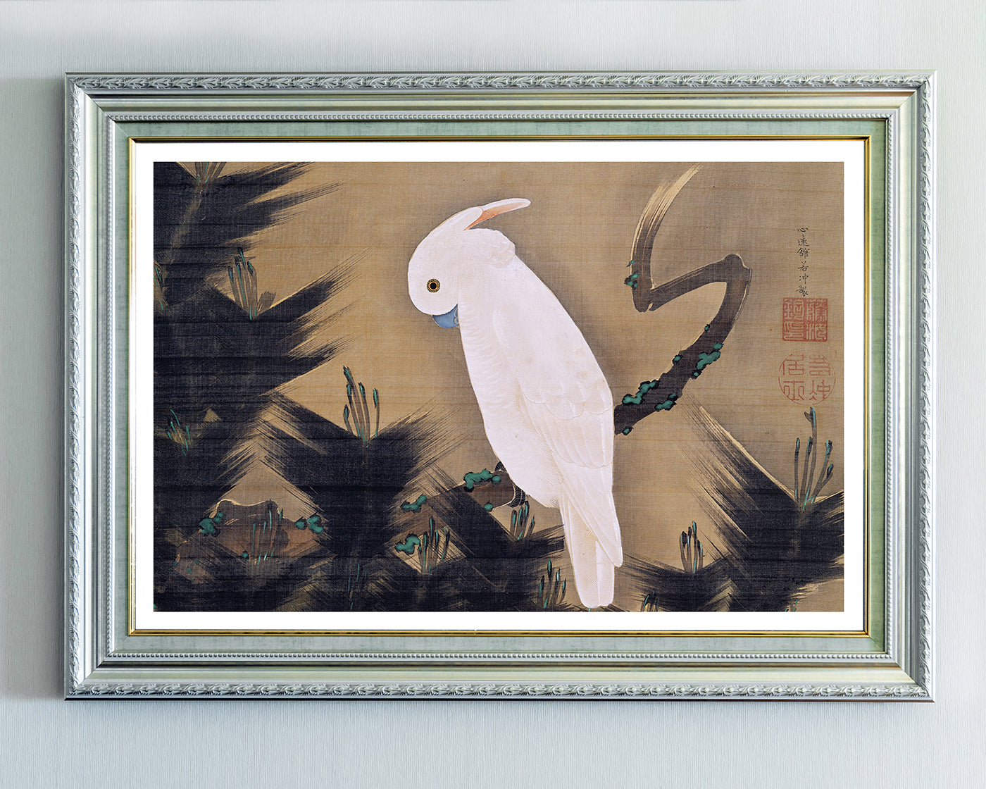 Itō Jakuchū - Weißer Kakadu
