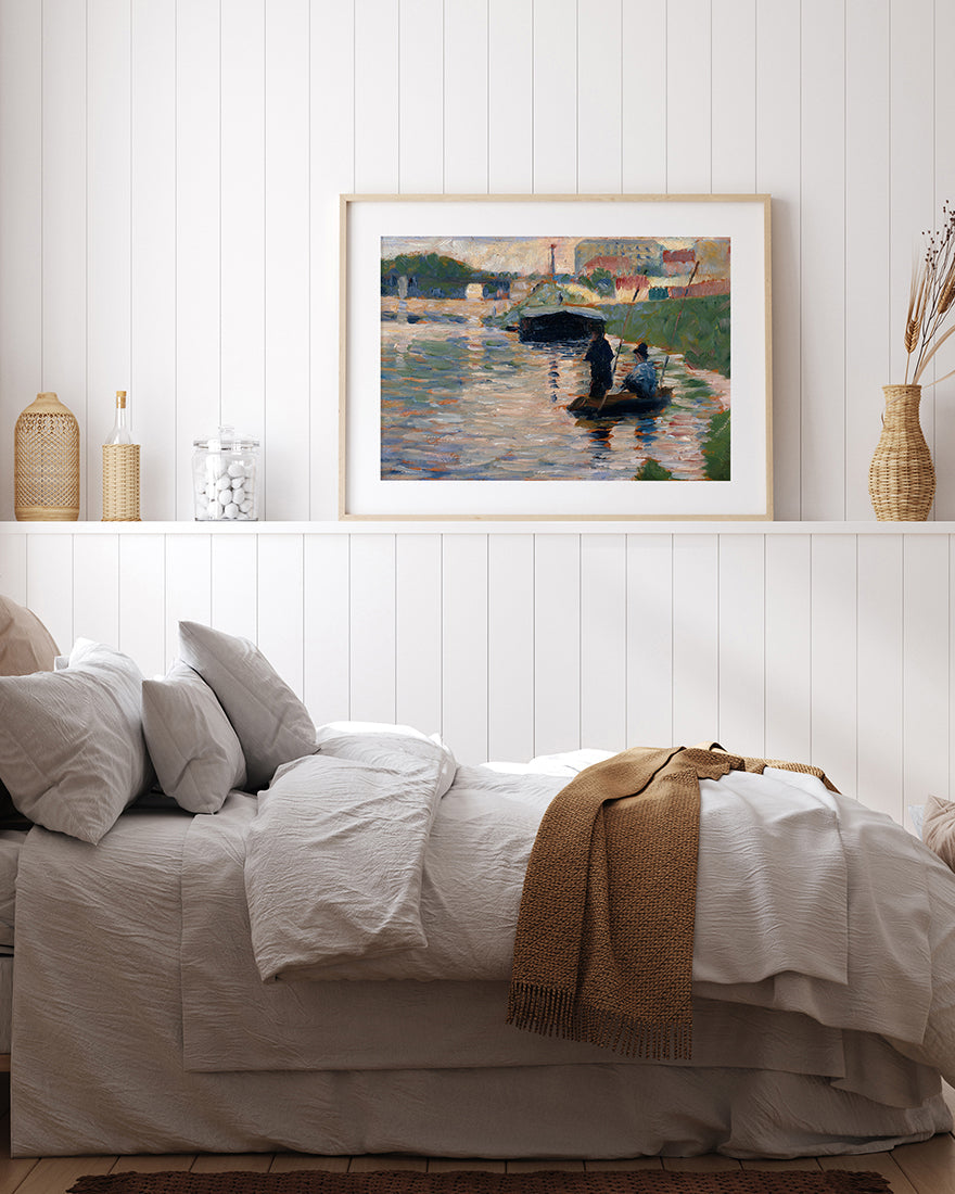 Georges Seurat - Blick von der Seine