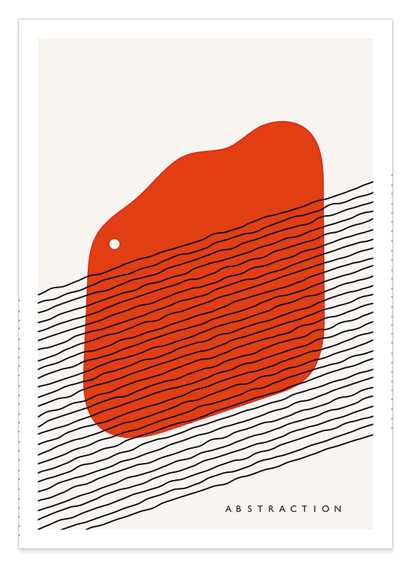 Abstraction in red III Hover Image