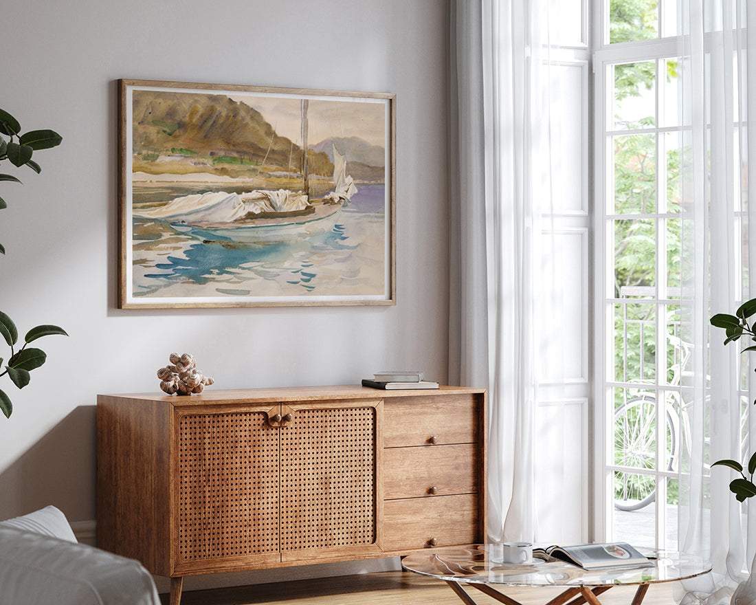 John Singer Sargent - Idle Sails