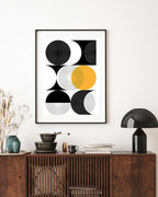 Kreise in verschiedenen Varianten - Orange