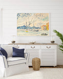 Paul Signac - SAINT-TROPEZ, TARTANES AU PORT