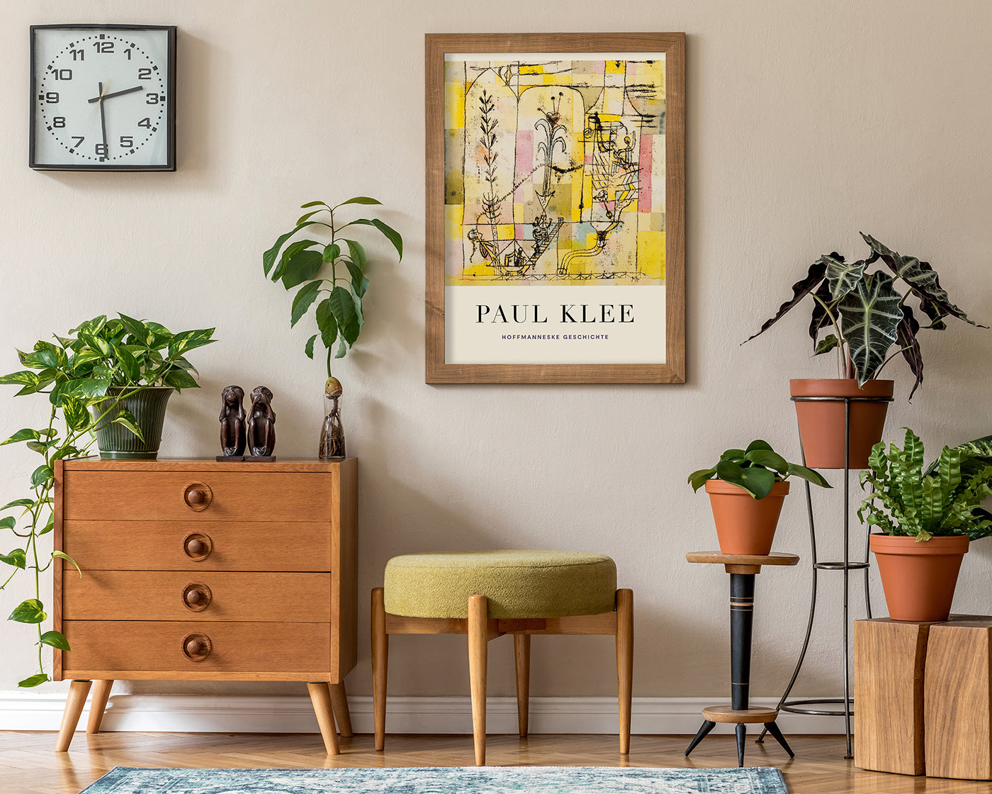 Paul Klee - Museum-Poster Hoffmanneske Geschichte