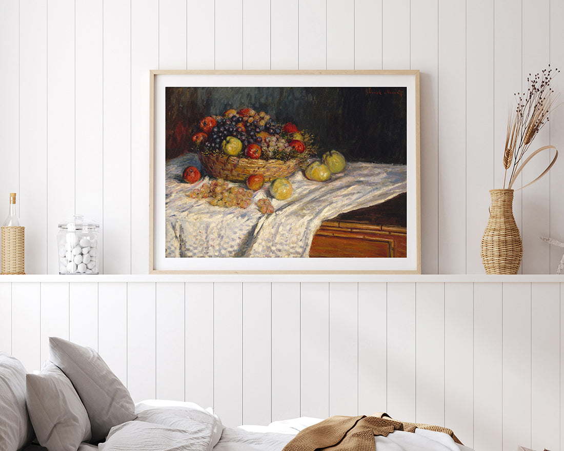 Claude Monet - Äpfel und Trauben