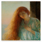 Howard Cushing - Rothaariges Mädchen am Fenster