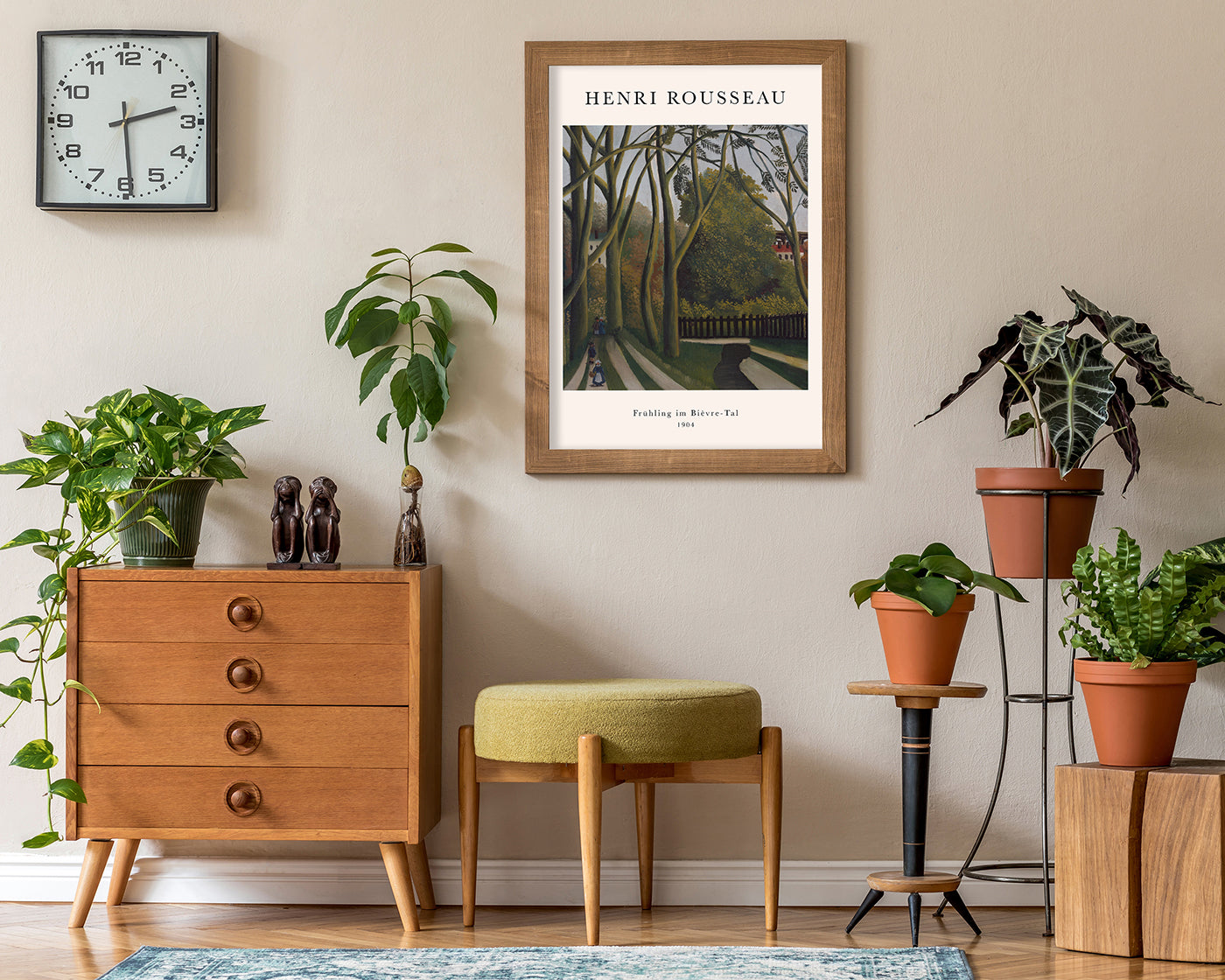 Henri Rousseau - Museum-Poster Frühling im Bièvre-Tal