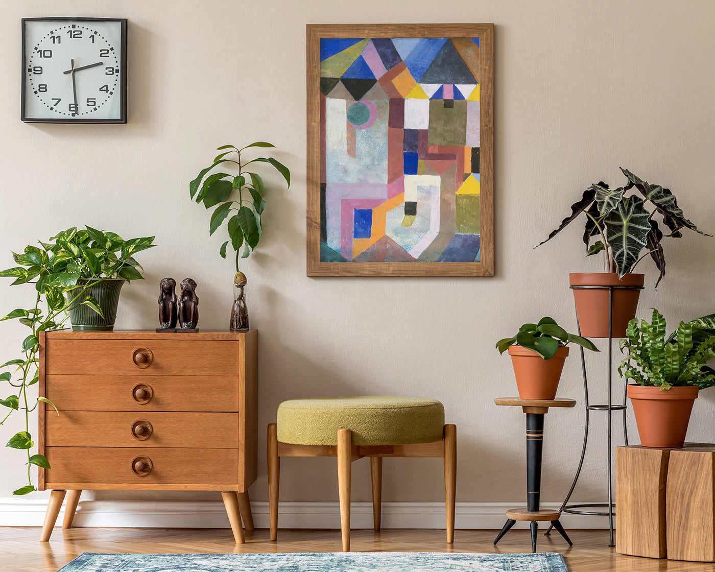 Paul Klee - Bunte Architektur (1917)