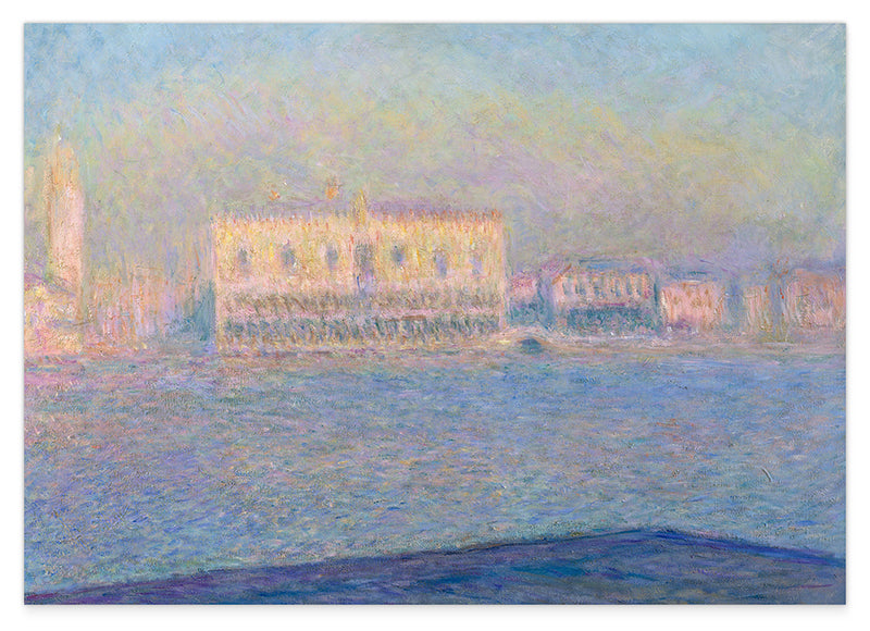 Claude Monet - Blick von Santa Maria Maggiore auf den Dogen-Palast (1908)