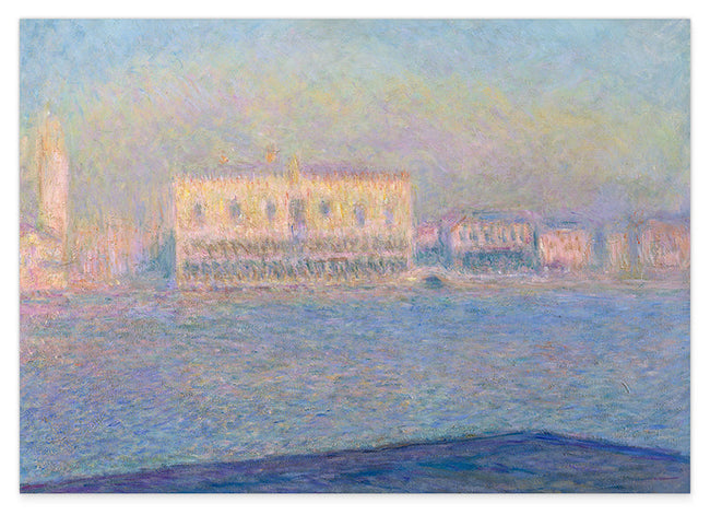 Claude Monet - Blick von Santa Maria Maggiore auf den Dogen-Palast (1908) Hover Image