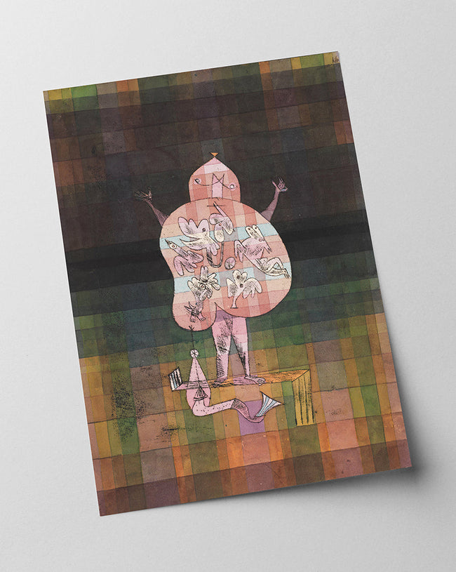 Paul Klee - Bauchredner und Schreier im Moor (1923) Main Image