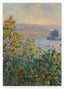 Claude Monet - Blumenbeete in Vetheuil