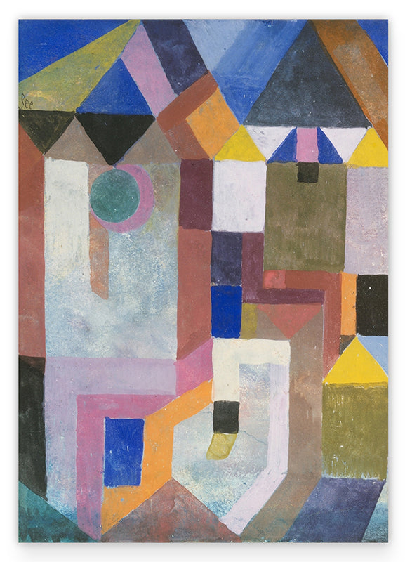 Paul Klee - Bunte Architektur (1917) Hover Image