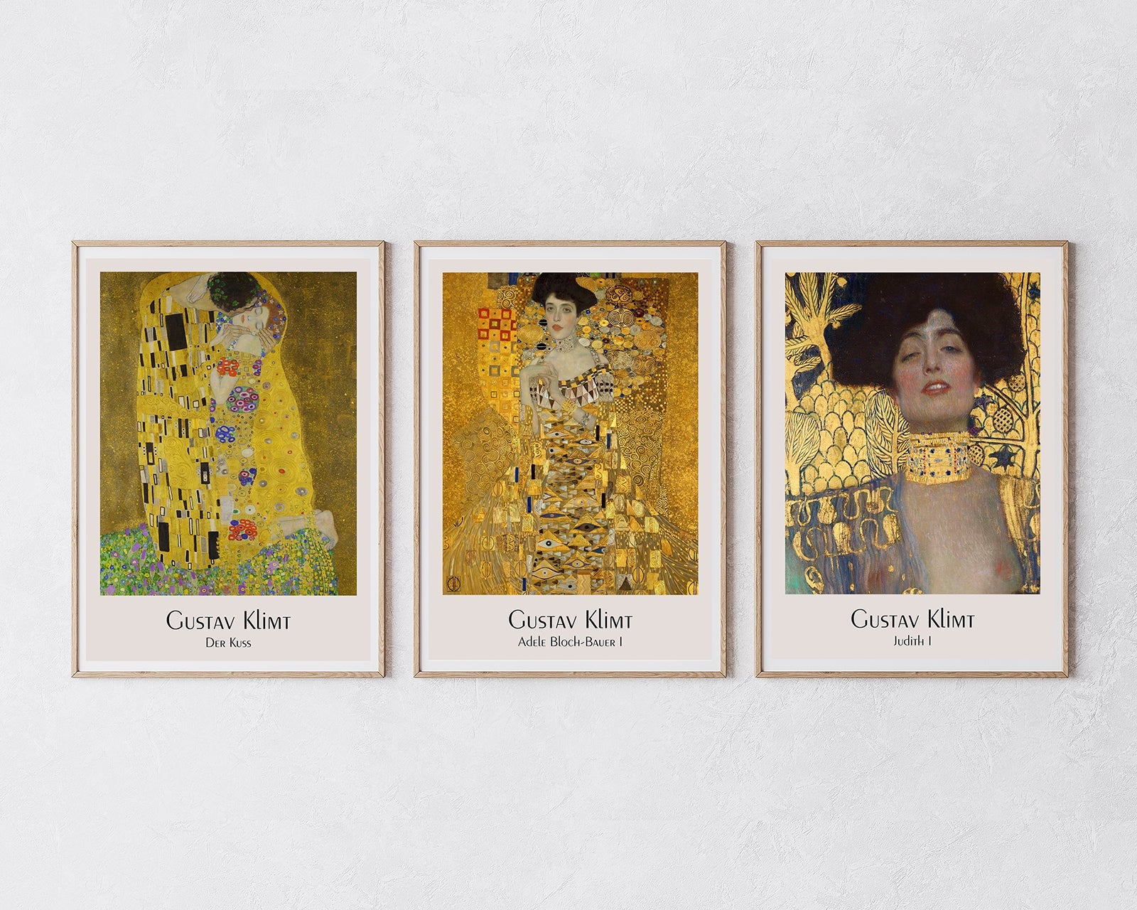Set aus 3 Postern: "Gold"
