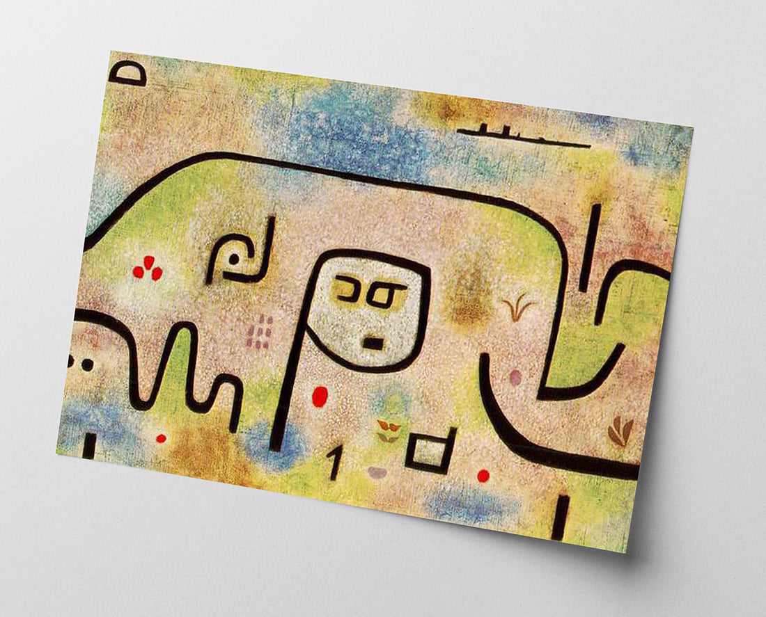 Paul Klee - Insula Dulcamara (1938)