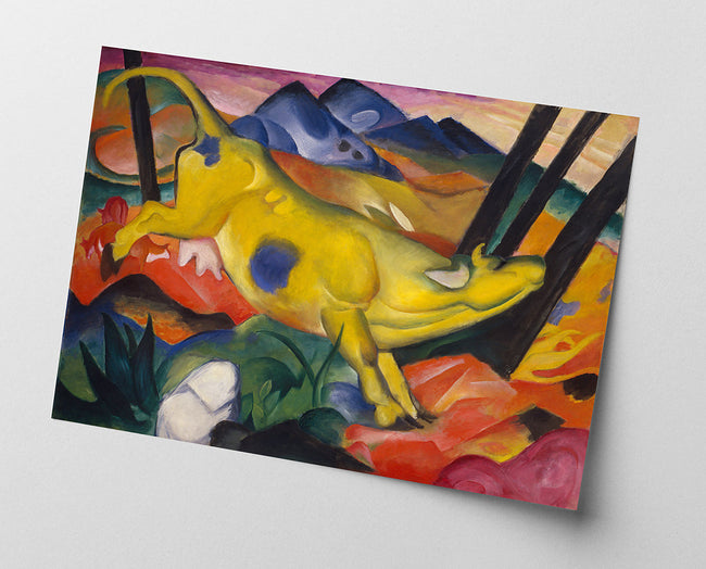 Franz Marc - Gelbe Kuh (1911) Main Image