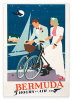 Pierre Fix-Masseau - Art Deco Werbeplakat - Bermuda