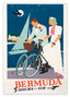 Pierre Fix-Masseau - Art Deco Werbeplakat - Bermuda