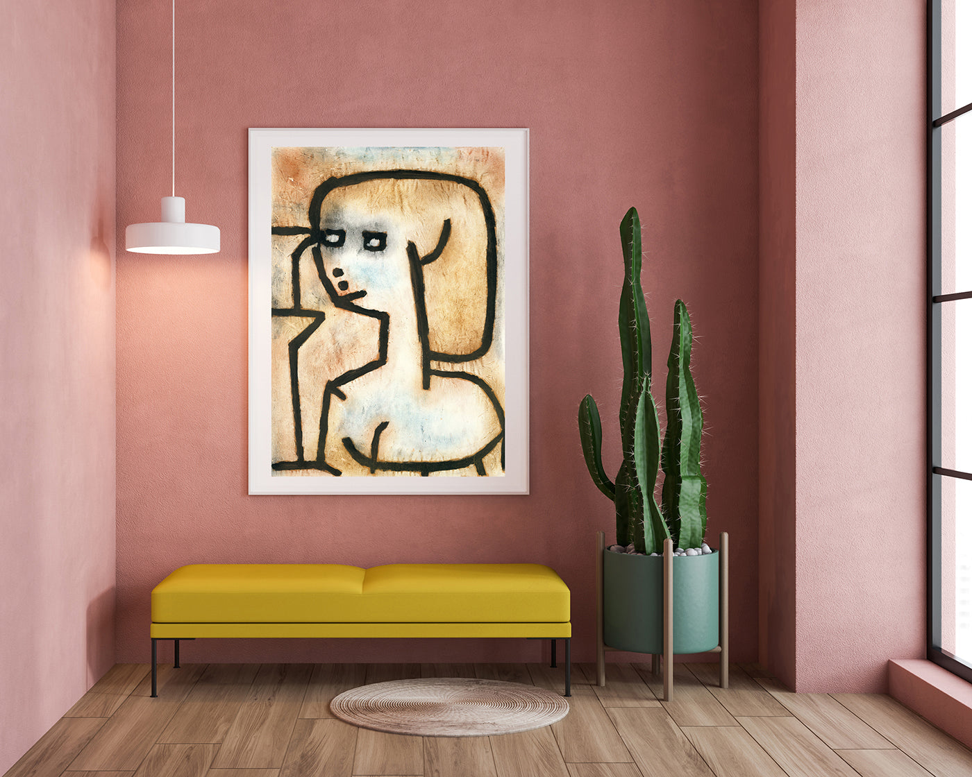 Paul Klee - Mädchen in Trauer (1939)