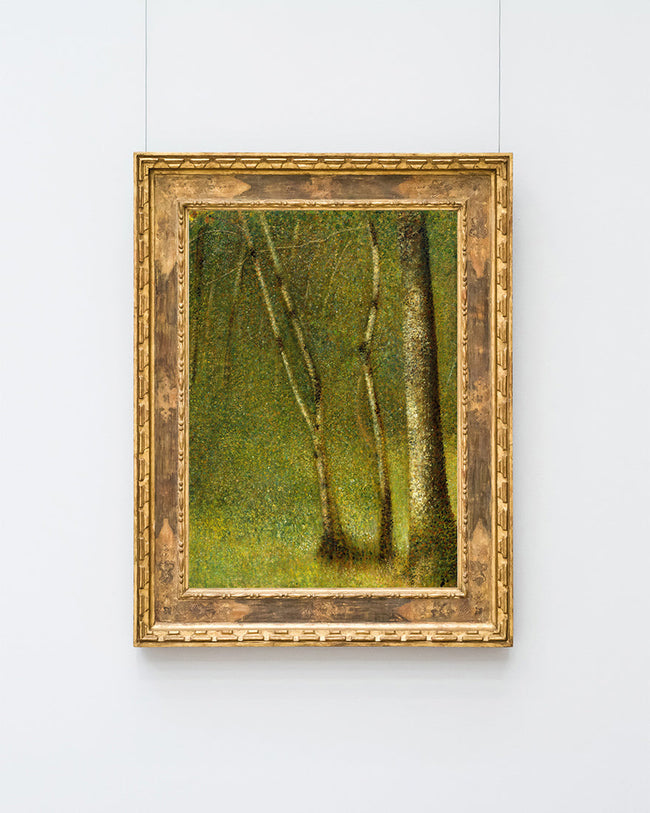 Georges Seurat - Der Wald bei Pontaubert Main Image