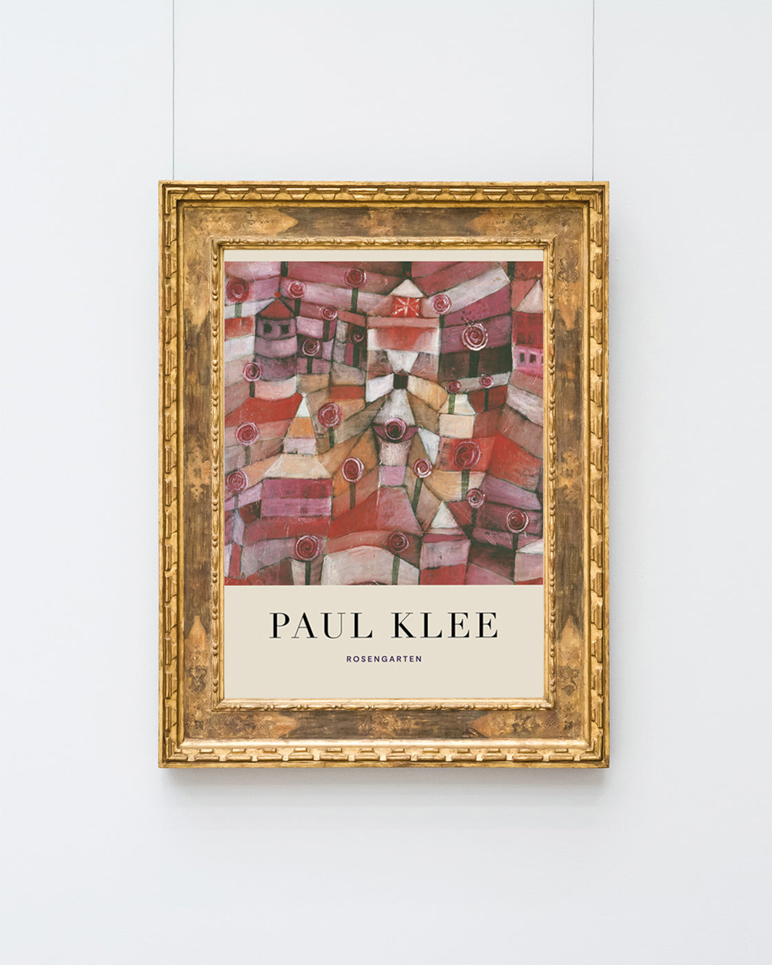 Paul Klee - Museum-Poster Rosengarten