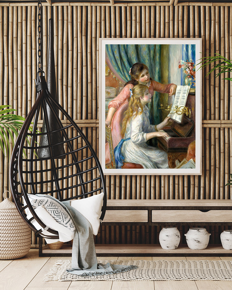 Auguste Renoir - Zwei junge Mädchen am Klavier