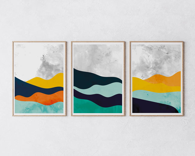 Poster-Set "Abstrakte Illustrationen" Hover Image