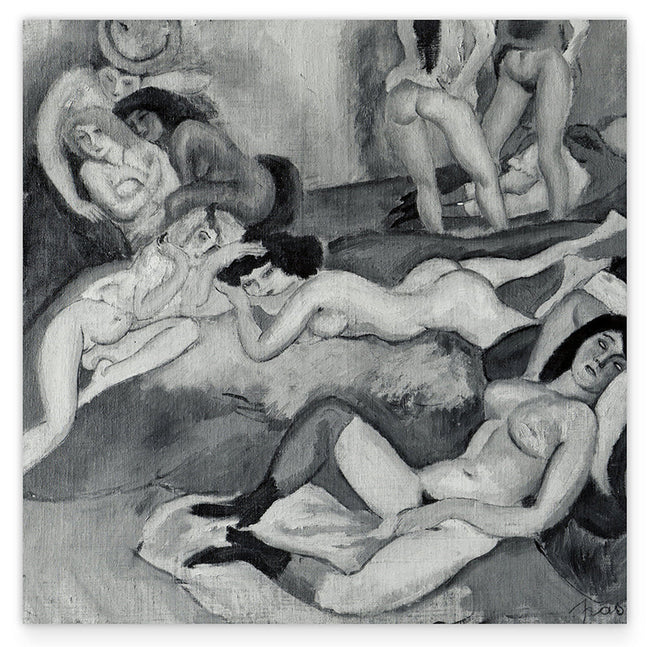 Jules Pascin - Die törichten Jungfrauen Hover Image
