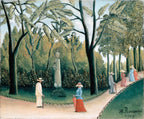 Henri Rousseau - Die Luxemburg Gärten - Shopin-Monument