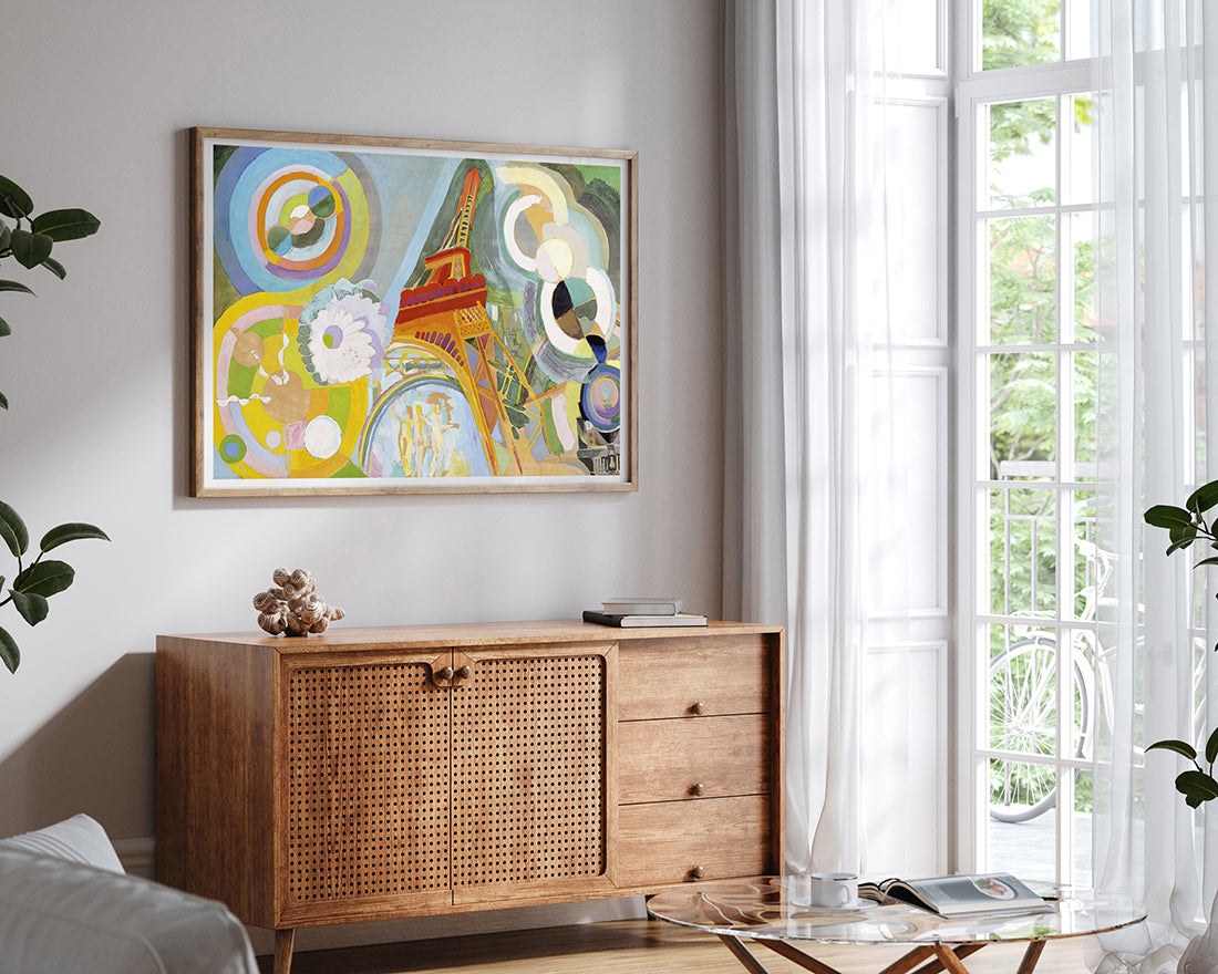 Robert Delaunay - "Luft, Eisen und Wasser"-Studie