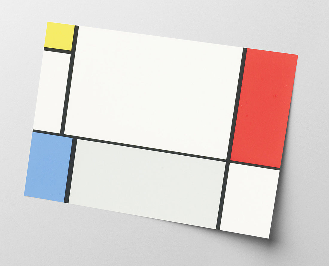 Piet Mondrian - Komposition - Bunte Geometrie