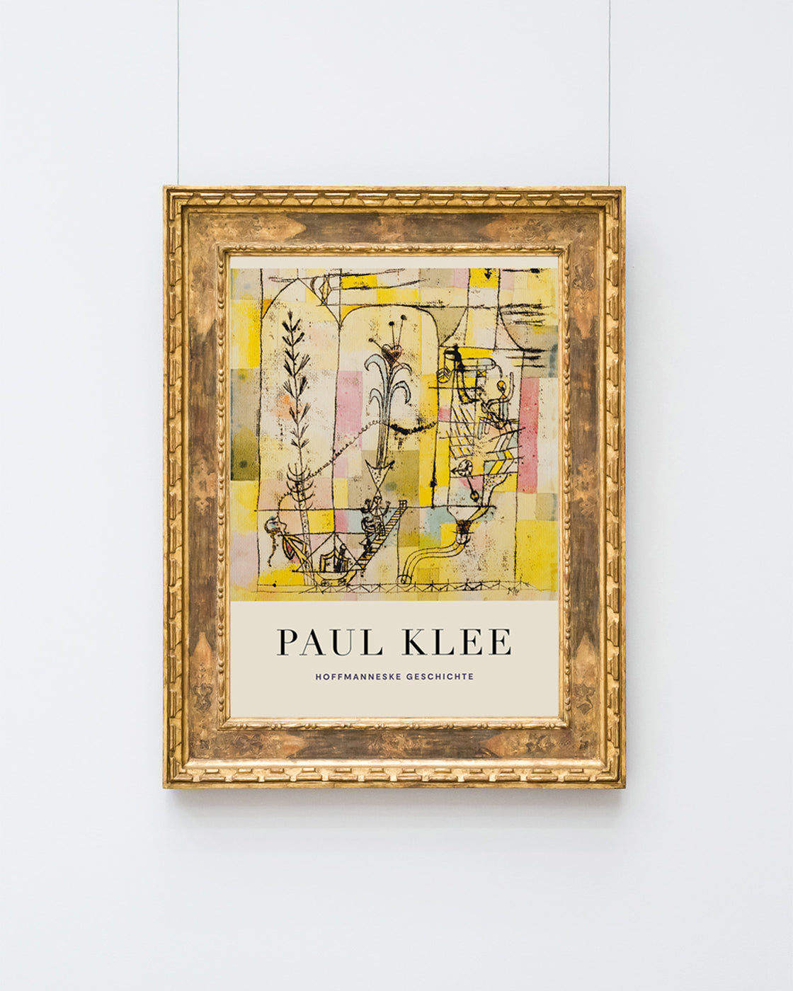 Paul Klee - Museum-Poster Hoffmanneske Geschichte