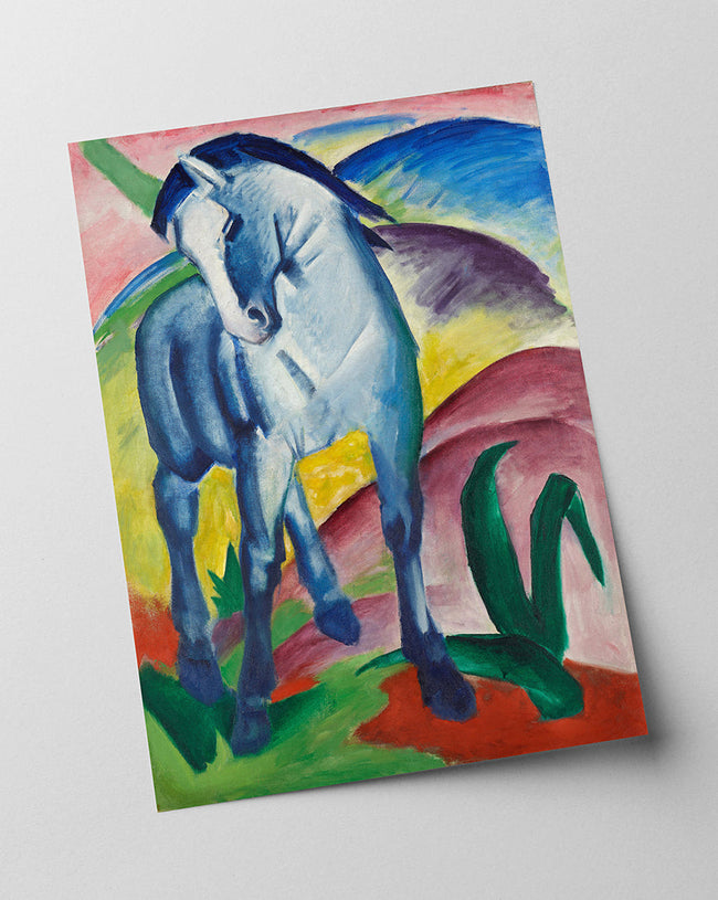 Franz Marc - Blaues Pferd (1911) Main Image