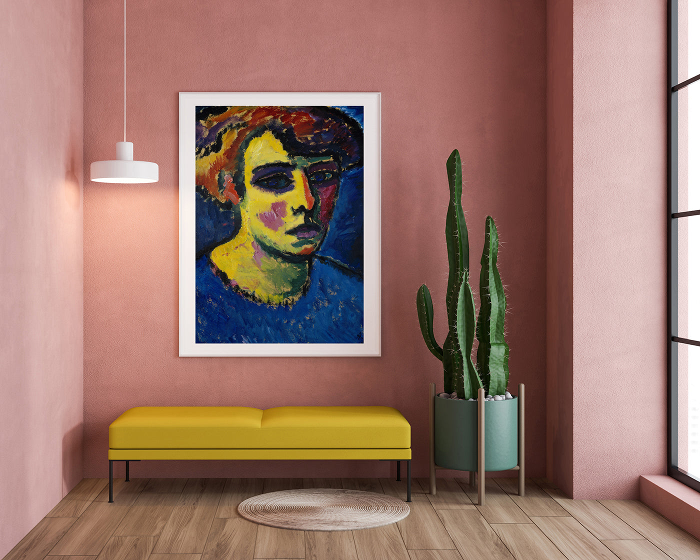 Alexej von Jawlensky - Frauenkopf