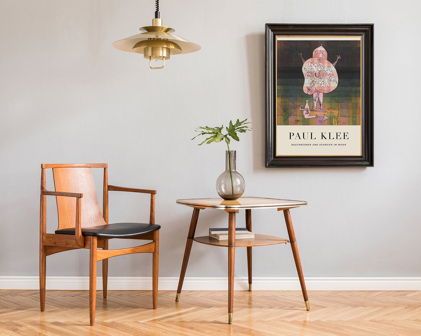 Paul Klee - Museum-Poster Bauchredner und Schreier im Moor