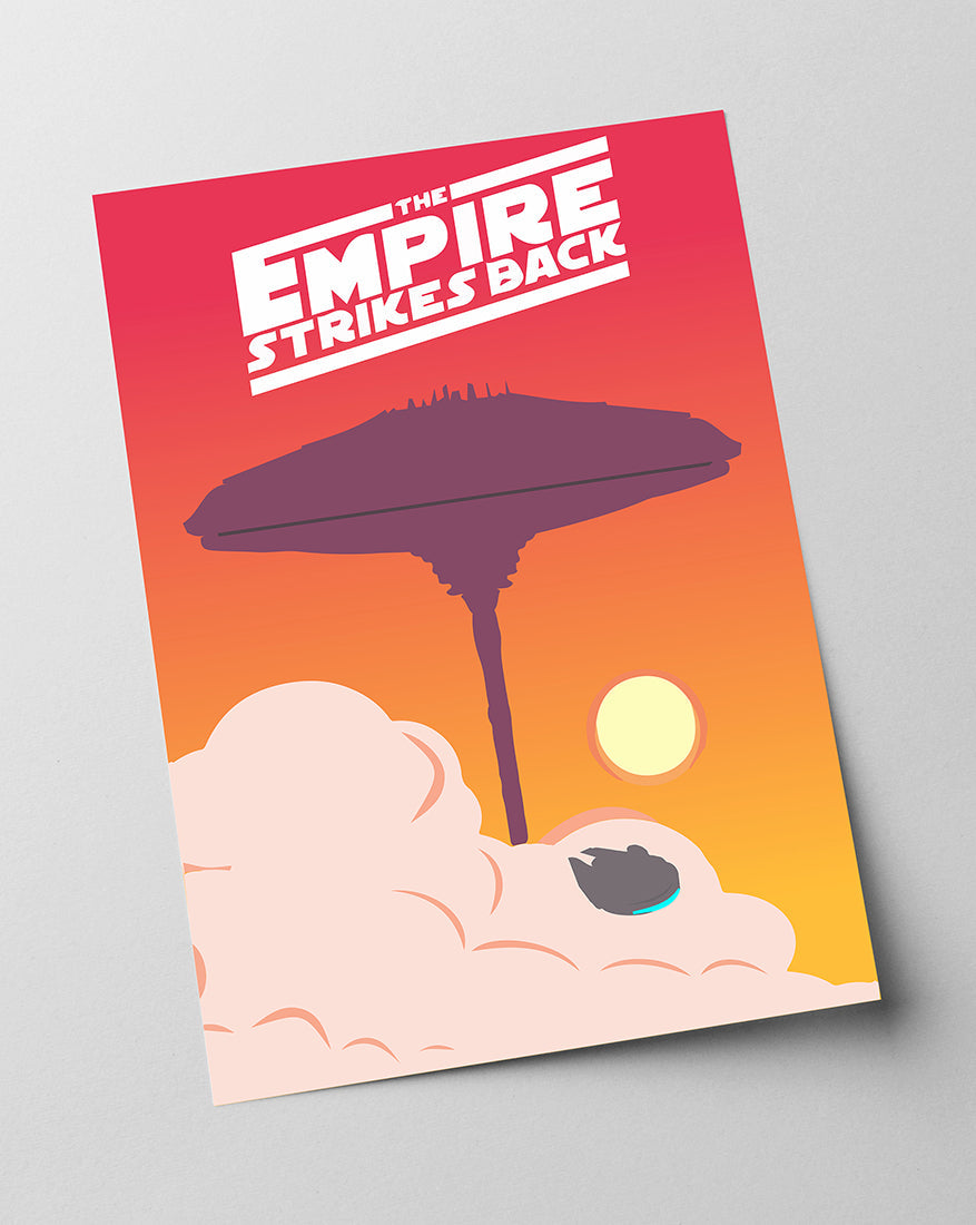 Star Wars Illustration - The Empire strikes back