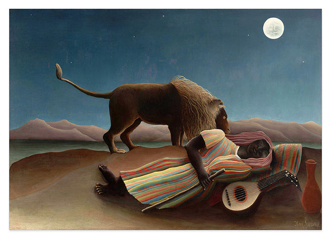Henri Rousseau - Schlafende Zigeunerin Hover Image