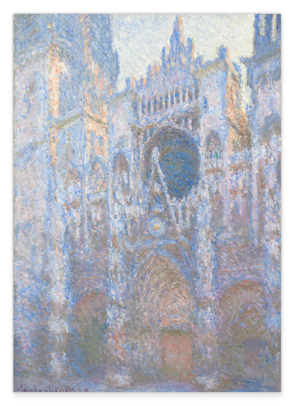 Claude Monet - Kathedrale von Rouen, West-Fassade (1894)