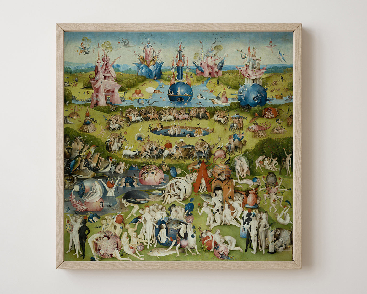 Hieronymus Bosch - Der Garten der Lüste (1490/1510) - Mittlere Tafel