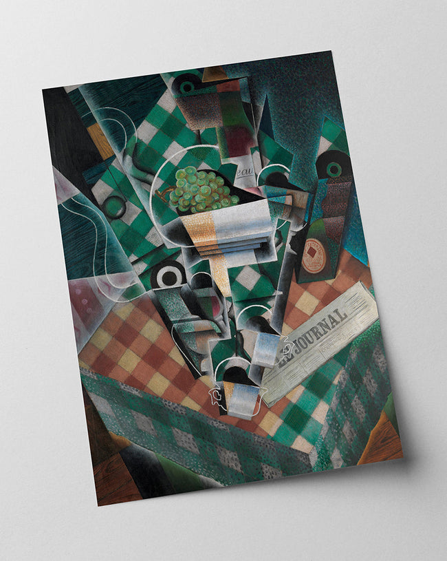 Juan Gris - Stillleben mit karierter Tischdecke Main Image
