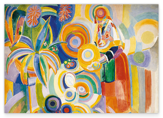 Robert Delaunay - Portugiesische Frau Hover Image