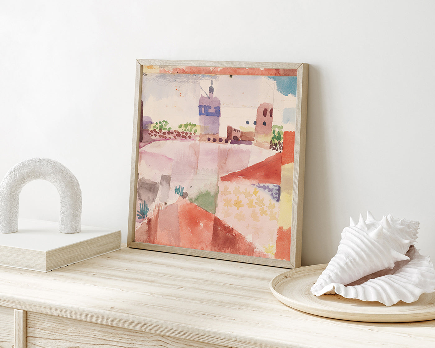 Paul Klee - Hammamet (Tunesien) und ihre Moschee (1914)