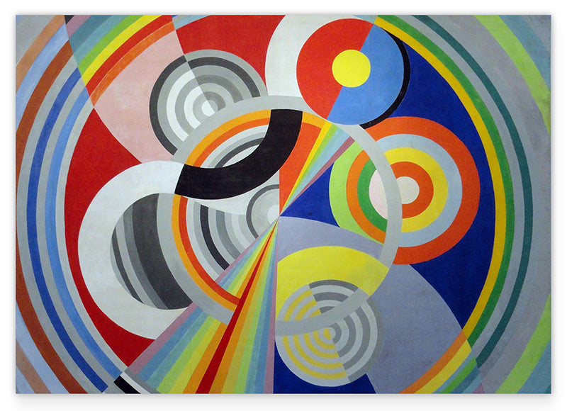 Robert Delaunay - Rhytmus Nr. 1, Dekoration für das Salon des Tuileries